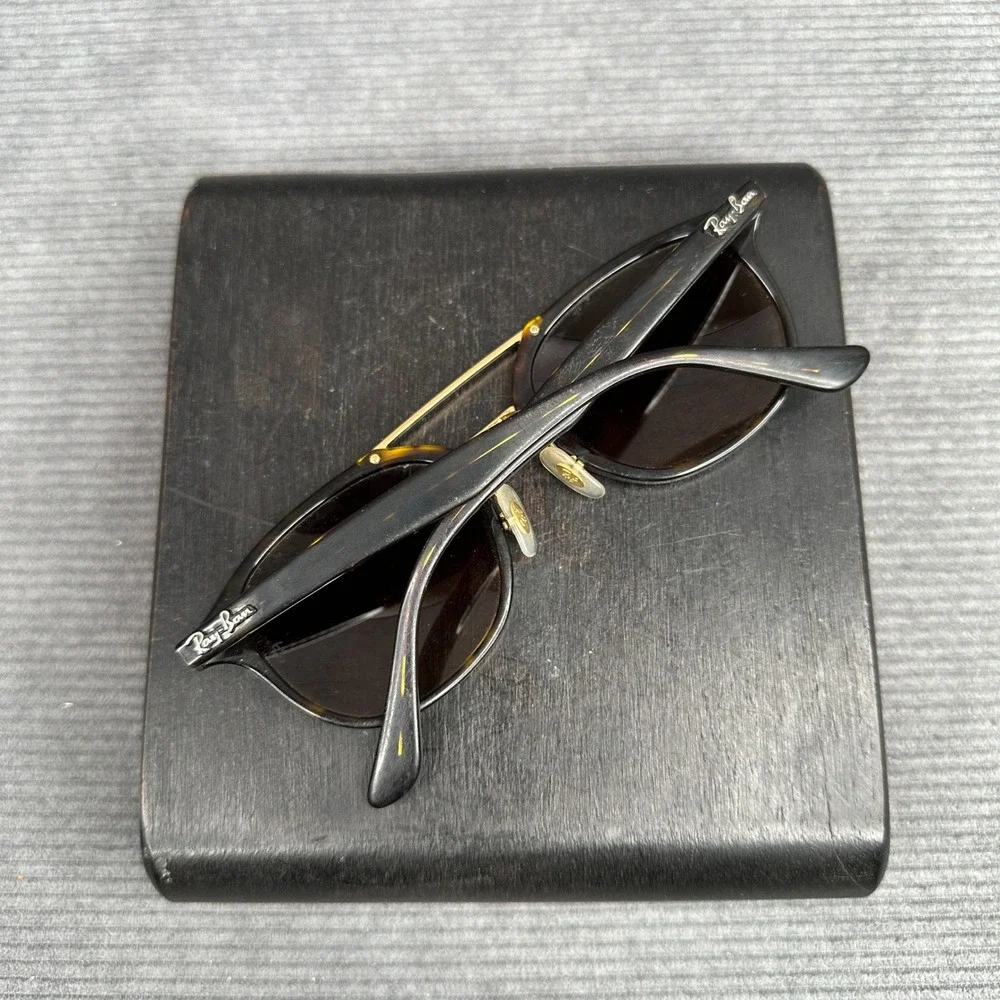 Ray-Ban RB 2183 1225/13 Tortoise Gold Double Bridge Sunglasses 53mm
